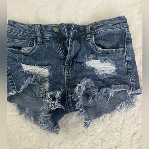 Denim Blue Jean Shorts- BLANKNYC (girls)